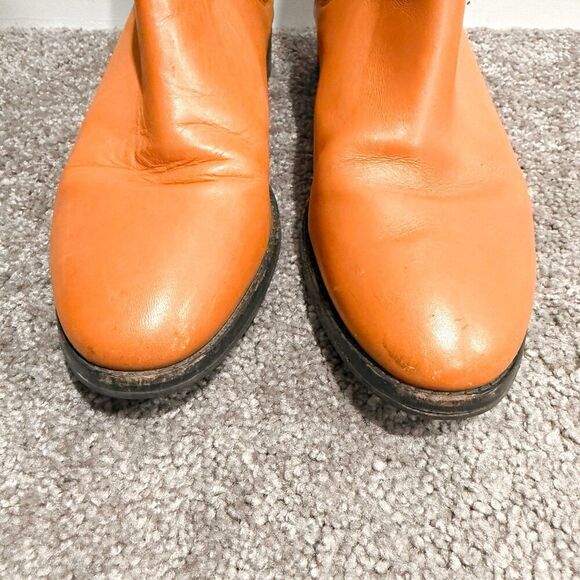 Cole Haan Boots Womens 10 B Chelsea Waterproof Brown Leather Classic Shoes Tan - Picture 2 of 11